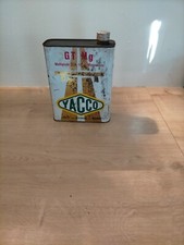 ANCIEN BIDON D'HUILE YACCO