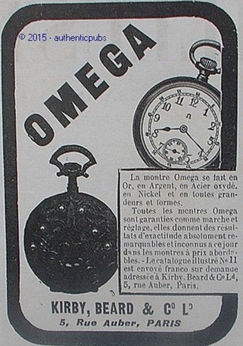 Publicite omega montre - omega,