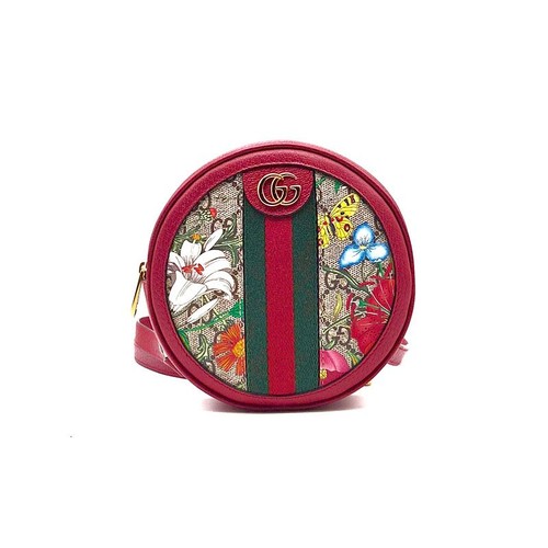 Gucci ophidia flora - gg, round