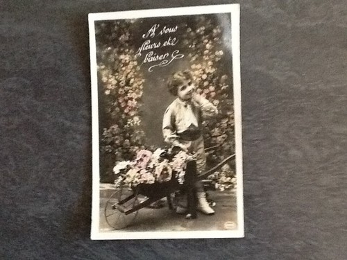 Vous fleurs baisers - cp,