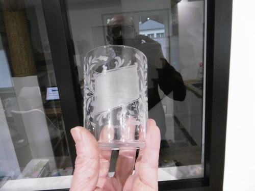 Ancien verre gobelet - verre,