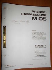 Someca presse ramasseuse M05