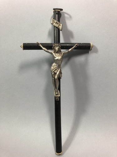 Ancien crucifix mural - crucifix,