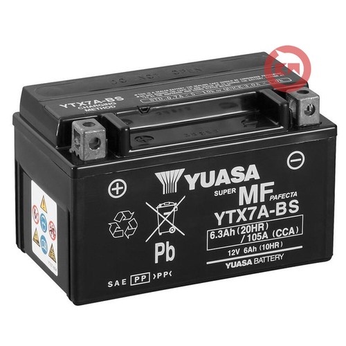 Batterie yuasa 12v - batterie, 6ah