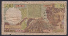 (FR1) Billet ALGERIE 500Francs