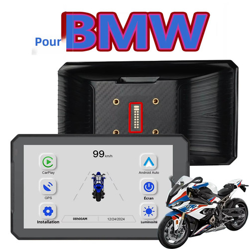 écran carplay moto - moto, 7"