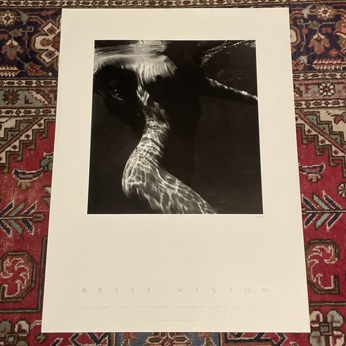 Brett weston affiche - brett, originale