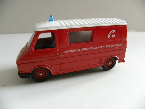 Pompier citroen c35 - 1/50,