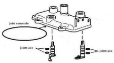 Joint axes et joint couvercle pompe à injection type DPC LUCAS ROTODIESEL DELPHI