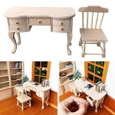 1:12 Chaise Et Bureau Maison