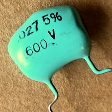 1 Condensateur MALLORY Blue