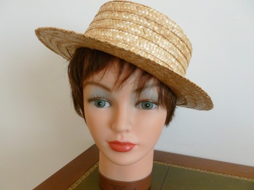 Beau chapeau canotier - beau, en
