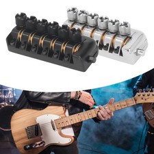 Headless Guitar Bridge Tailpiece 6 String Selle Avec Worm Involved String De OBF
