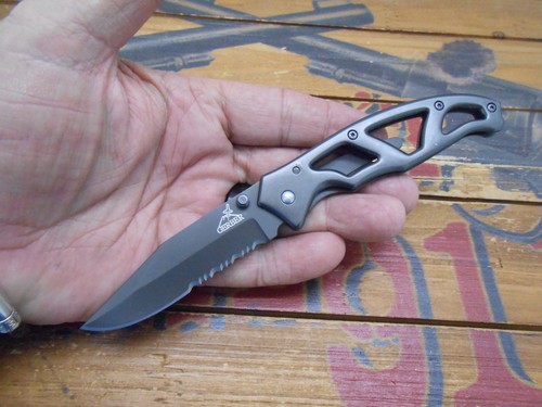 Gerber paraframe knife - gerber, frame
