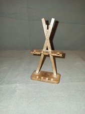 support d'armes   chevalier médieval playmobil vintage