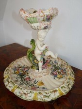 Très Rare ancienne Faïence italienne Nove Bassano maiolica céramica ITALY Italie