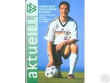 25/03/1998 DFB - Actualité 1/1998 Allemagne - Brésil