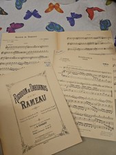 RIGONDON DE DARDANUS DE RAMEAU PIANO VIOLON