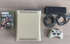 Console Microsoft Xbox 360 Blanche 20 GO - Manette Officielle + cables