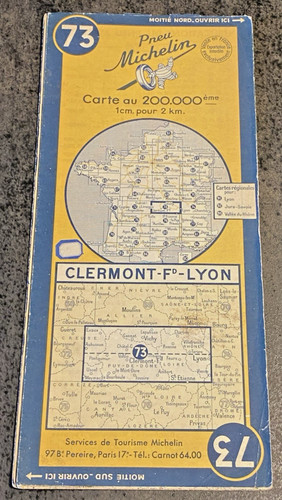 Carte michelin 73 - carte,