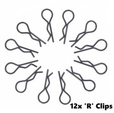 1:10 Modèle RC Voiture Carrosserie R Clips Broches 24mm Buggy Truggy Hsp Tamiya