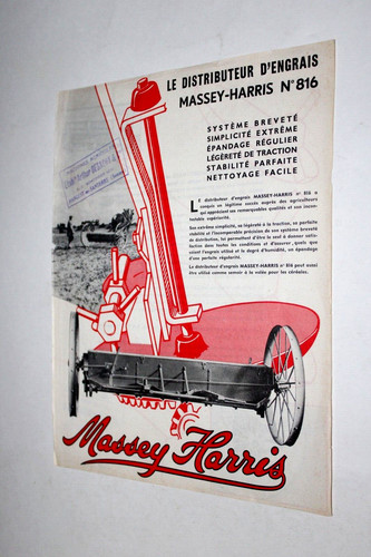 Prospectus tracteur massey - prospectus,
