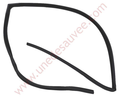 Joint coulisse vitre - vitre, porte