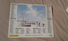 Calendrier almanach facteur - calendrier, du