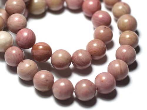 10pc perles pierre - -,