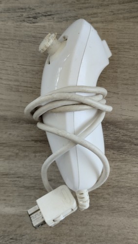 Wii manette nunchuk blanc - manette,