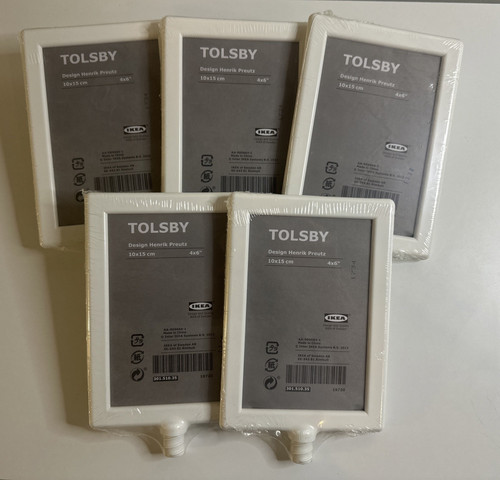 Ikea tolsby 6 white 2 - 4"x,