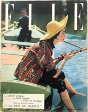 ELLE Magazine n° 246 du 14 Août 1950 ancienne revue de mode le bateau "Liberté"