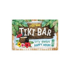 plaque métal publicitaire