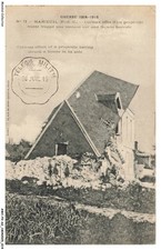 AWCP2-0099-62 - MAROEUIL - Curieux effet d'un projectile ayant frappé une mai