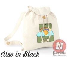 Temps Valise Sac à Dos Plage Vacances École Collège Coton Bio Jour Sac