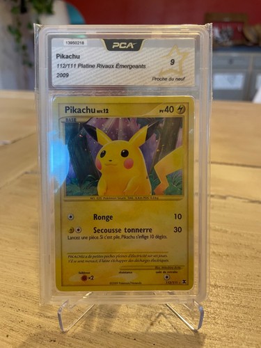 Carte pokemon pikachu - carte,
