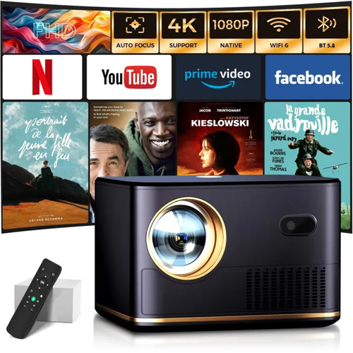 Vidéoprojecteur portable - vidéoprojecteur, 4k