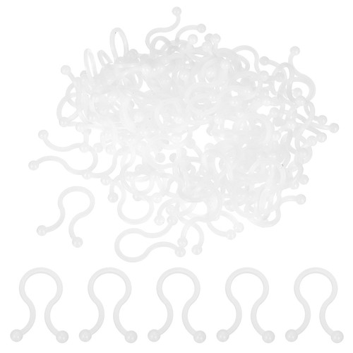100 pcs plastique - plastique, u