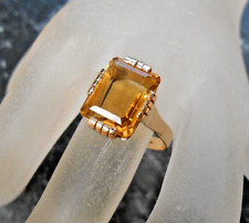 Bague or 18K sertie d une