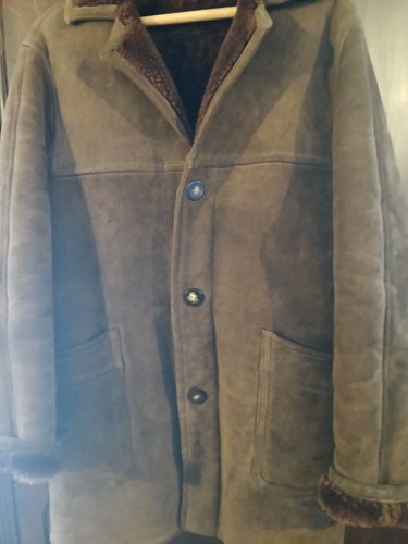 Veste peau intérieur fourure