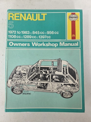 Renault haynes manual - haynes, 1972