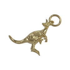 Charm Kangourou et Bébé en