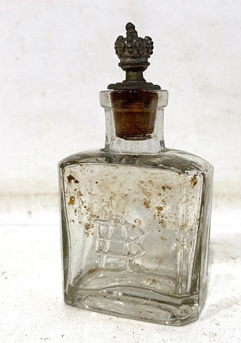 Ancien flacon bouteille fiole - ancien,