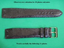 18 mm BRACELET LÉZARD