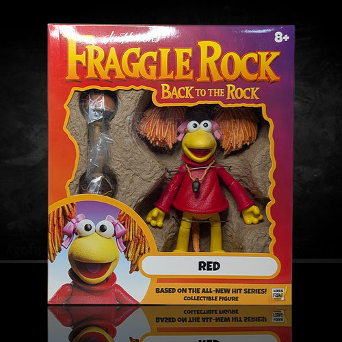 Red fraggle rock scale - fraggle, 6"