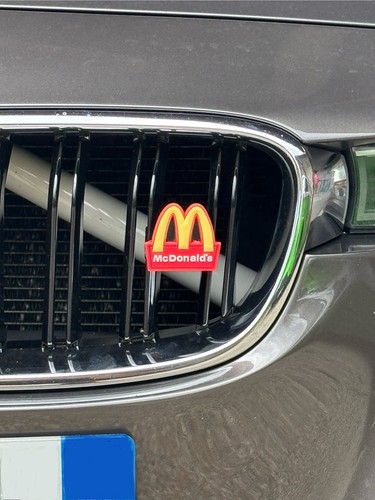 Autocollant mcdonald m - autocollant, mcdonald’s