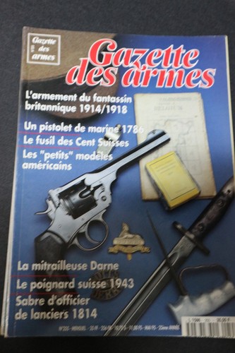 Revue gazette armes - armes, n°255