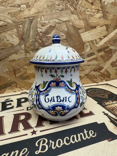 Ancien pot tabac rouen - à,