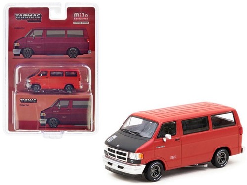 Dodge ram van red - ram, tarmac