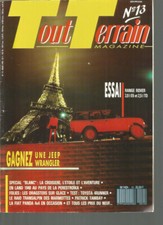 TOUT TERRAIN MAGAZINE N°13 RANGE 3.9L & 2.5 TD / TOYOTA 4RUNNER / FIAT PANDA 4X4